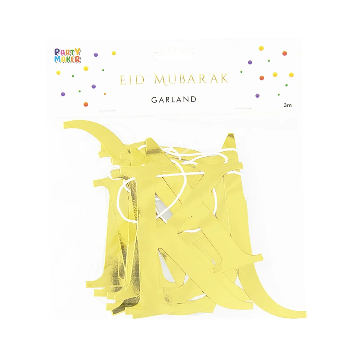 Eid Lettering Garland 1ct