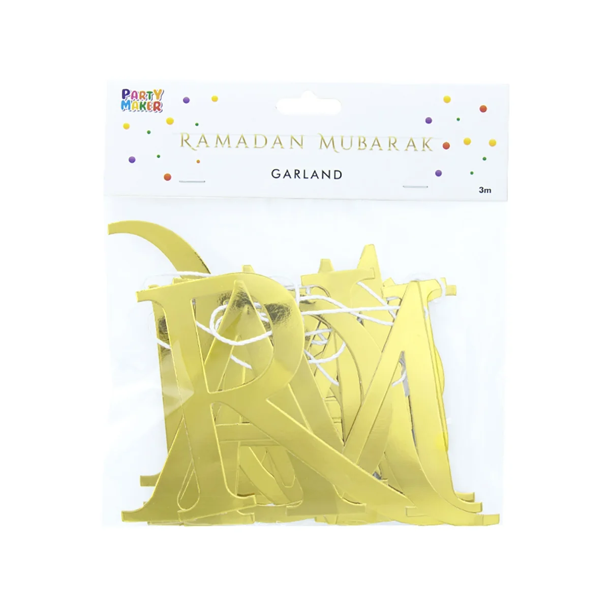 Ramadan Lettering Garland 1ct