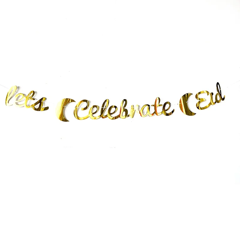 let's celebrate EID bunting 1pcs
