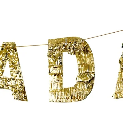 RAMADAN MUBARAK TINSEL BUNTING 1pcs