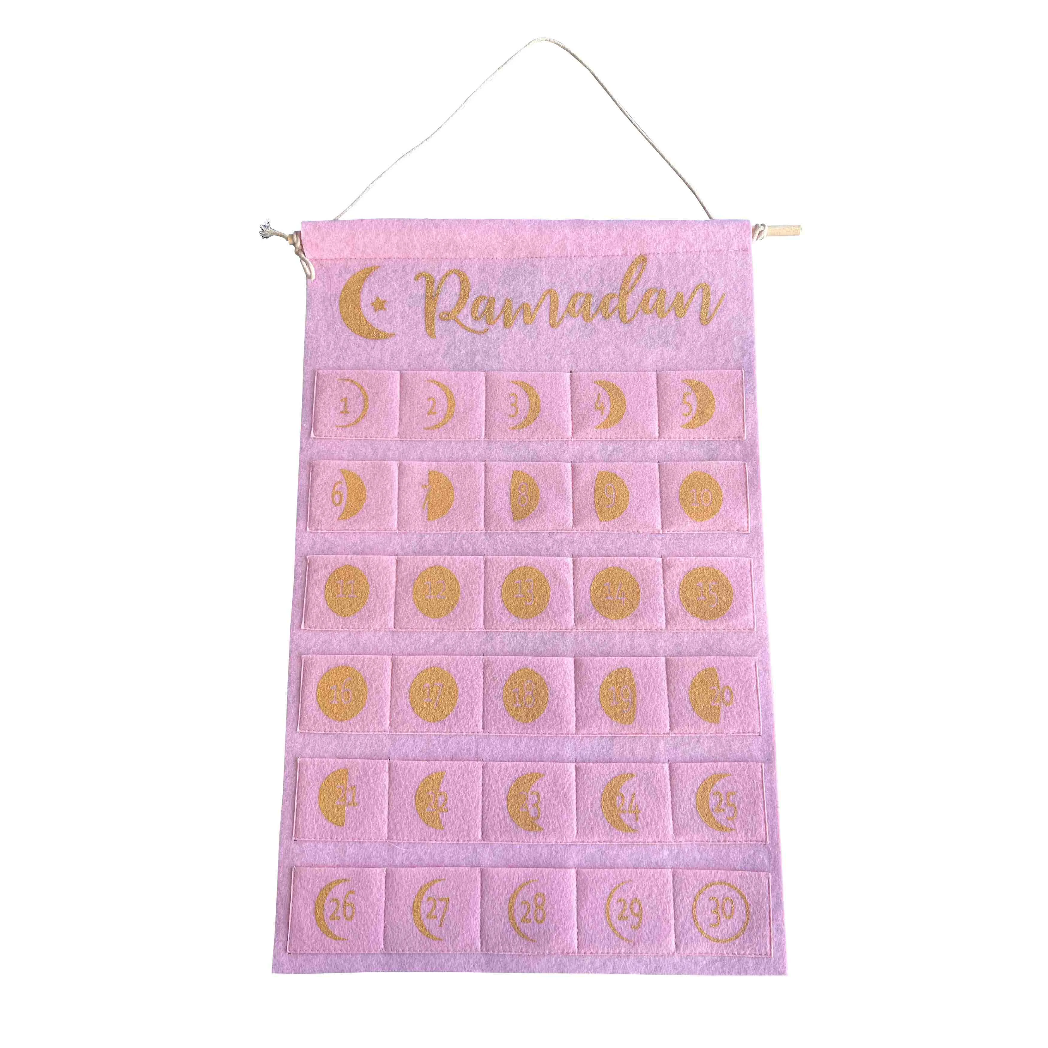 Felt Ramadan Calendar
Pink
