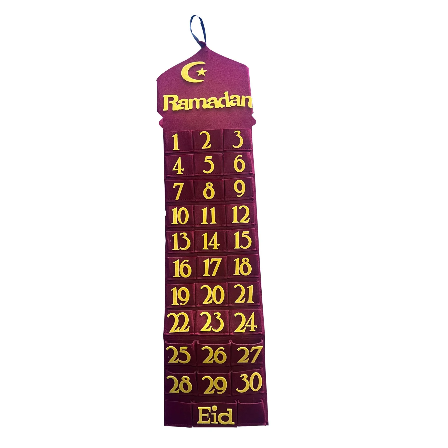 Felt Ramadan Calendar
Slim Red