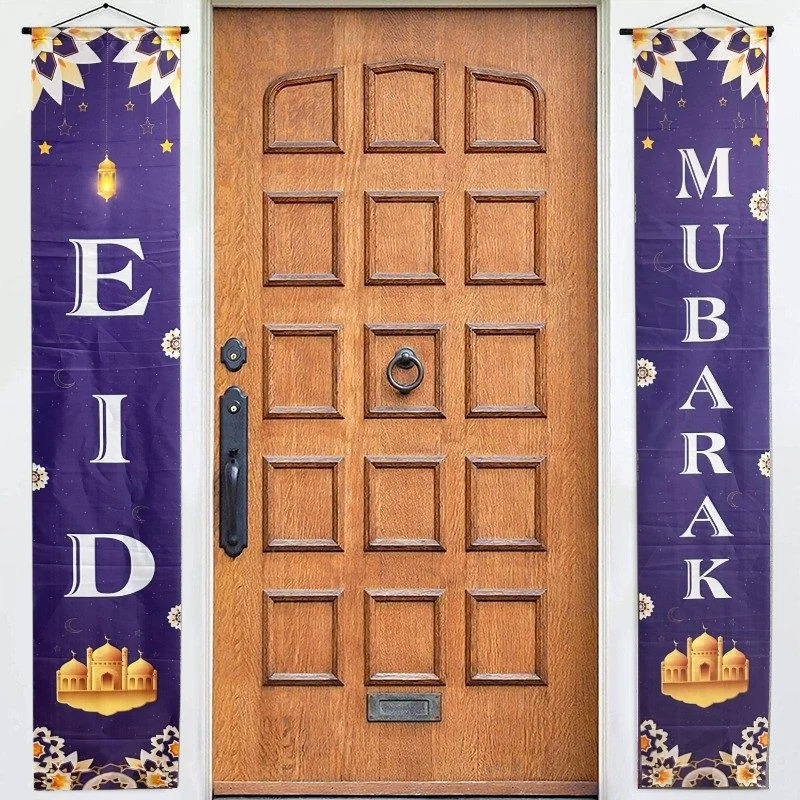 EID Gift Stickers - EID White Hot Foil Stickers