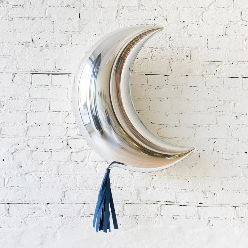 Ramadan Moon Shape Foil Balloon