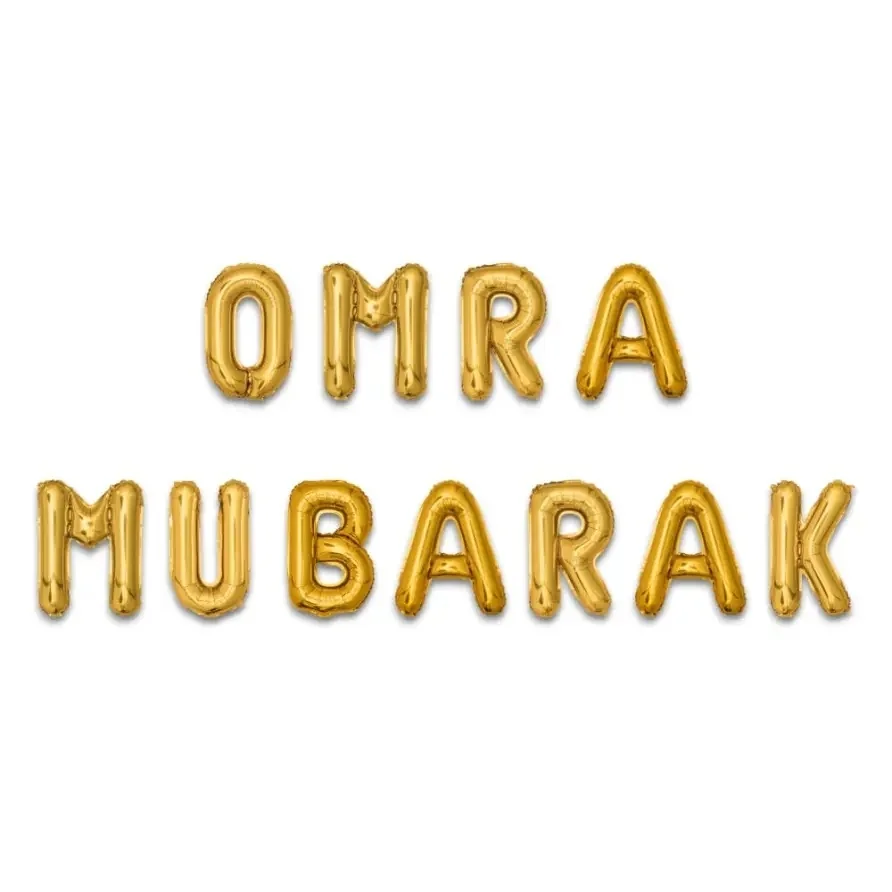OMRA mubarak balloons