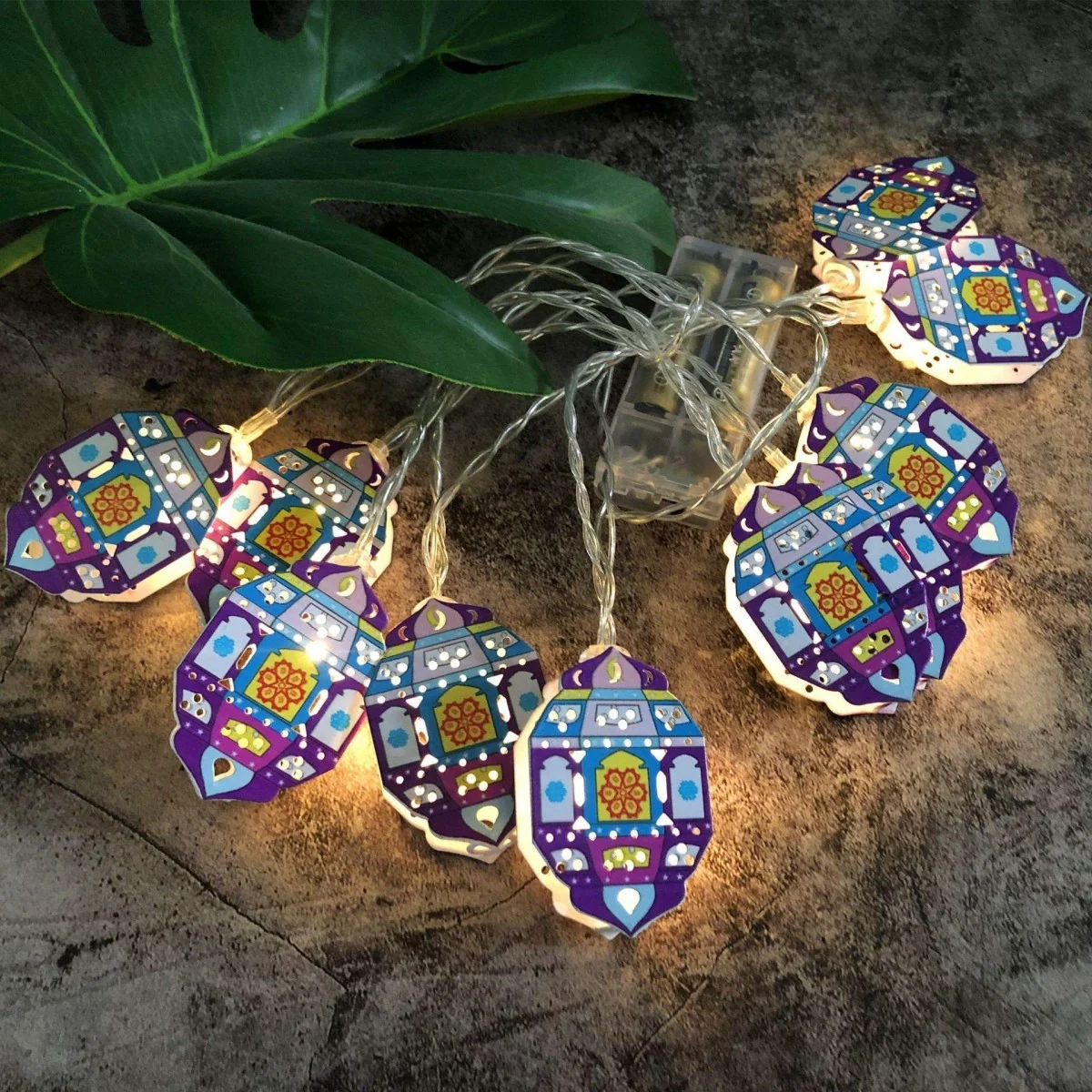 Ramadan Led Garland with Battery Case