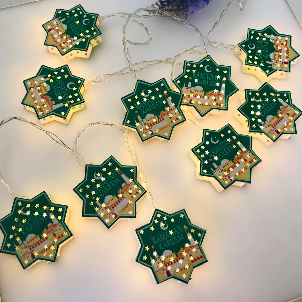 Ramadan Led Garland with Battery Case