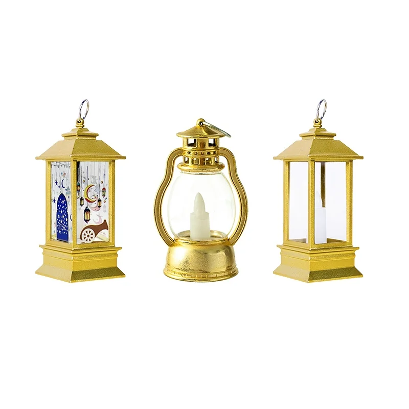 Ramadan Faux Candle Lantern mix 3 designs 24ct