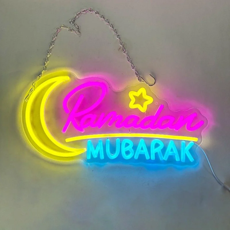 RAMADAN MUBARAK LED 1pcs — packaging