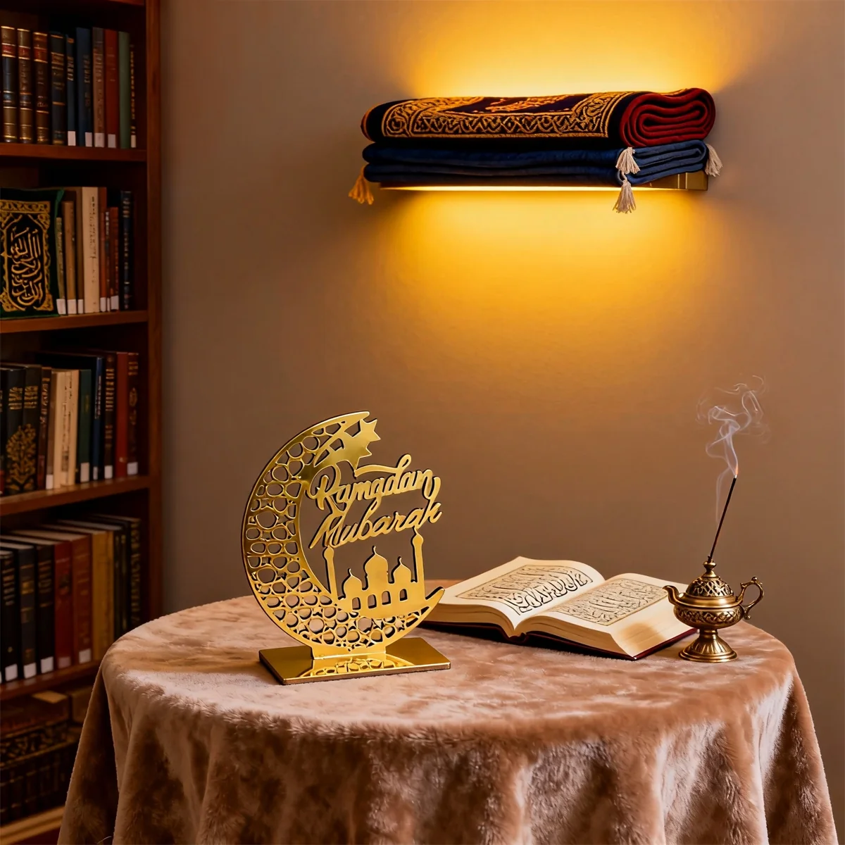RAMADAN MUBARAK TABLE CENTREPIECE 1PCS