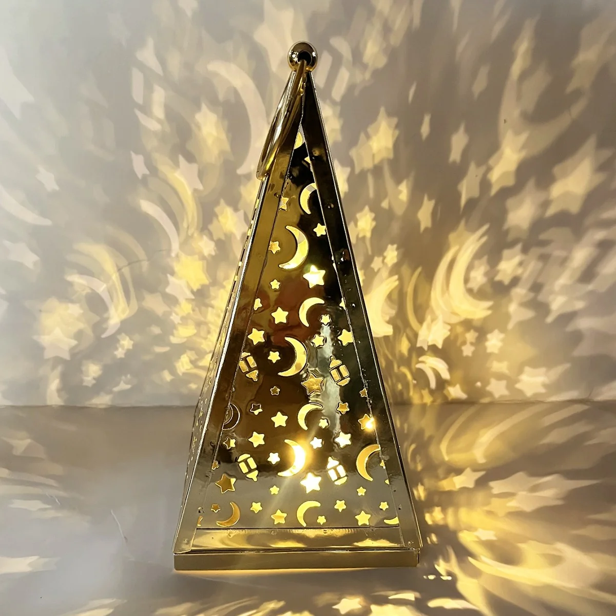 Ramadan Lantern-LED+Song 11*11*22cm 48pcs