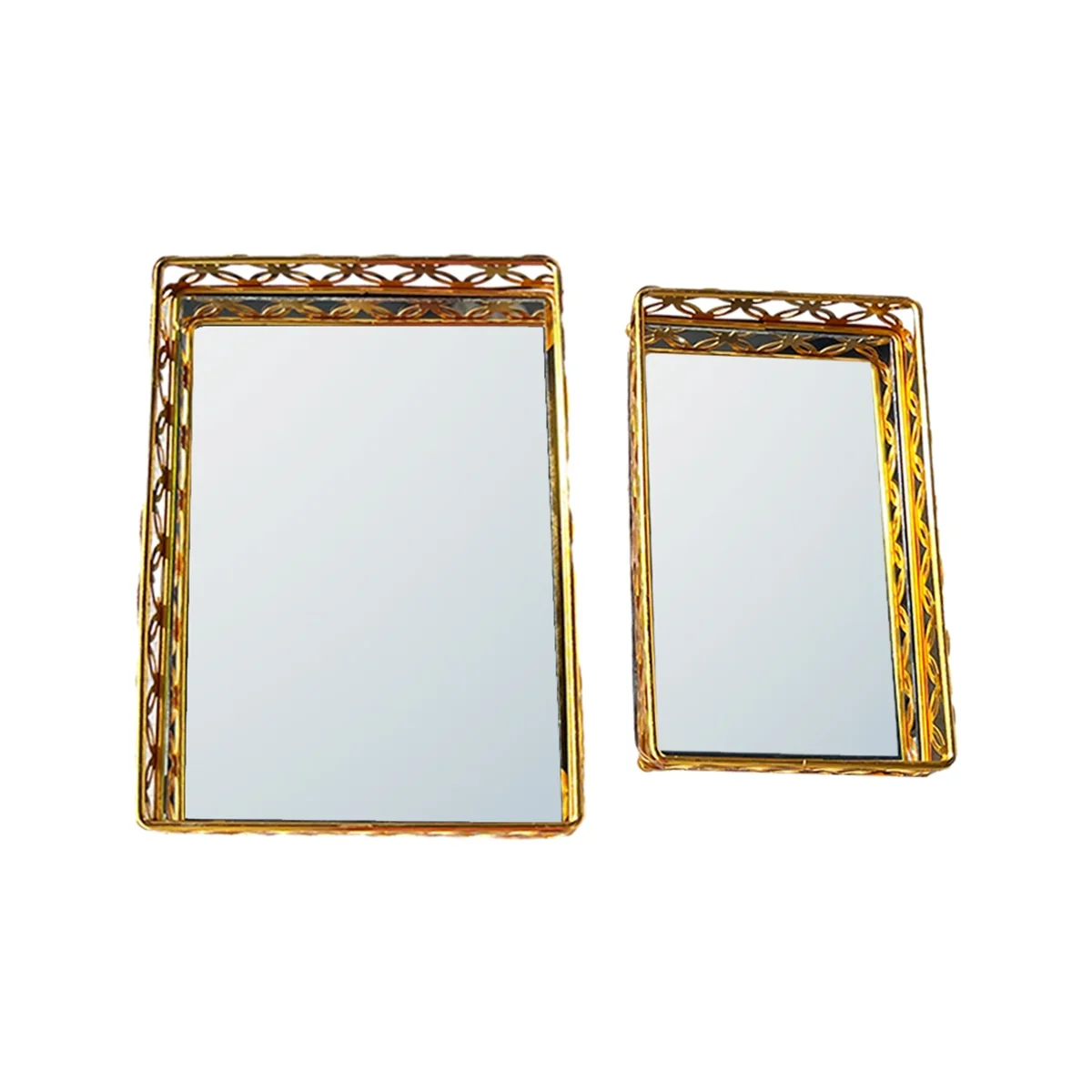 Mirror Tray Set