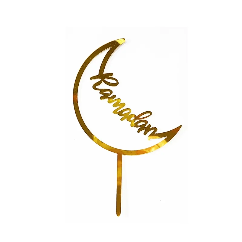 Ramadan Cake Pick
Gold color