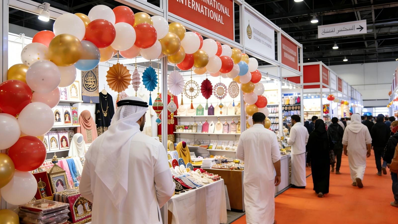 Hilal Decor at a Dubai trade fair